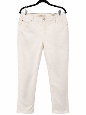 Slink Jeans Skinny Curvy In White NWOT